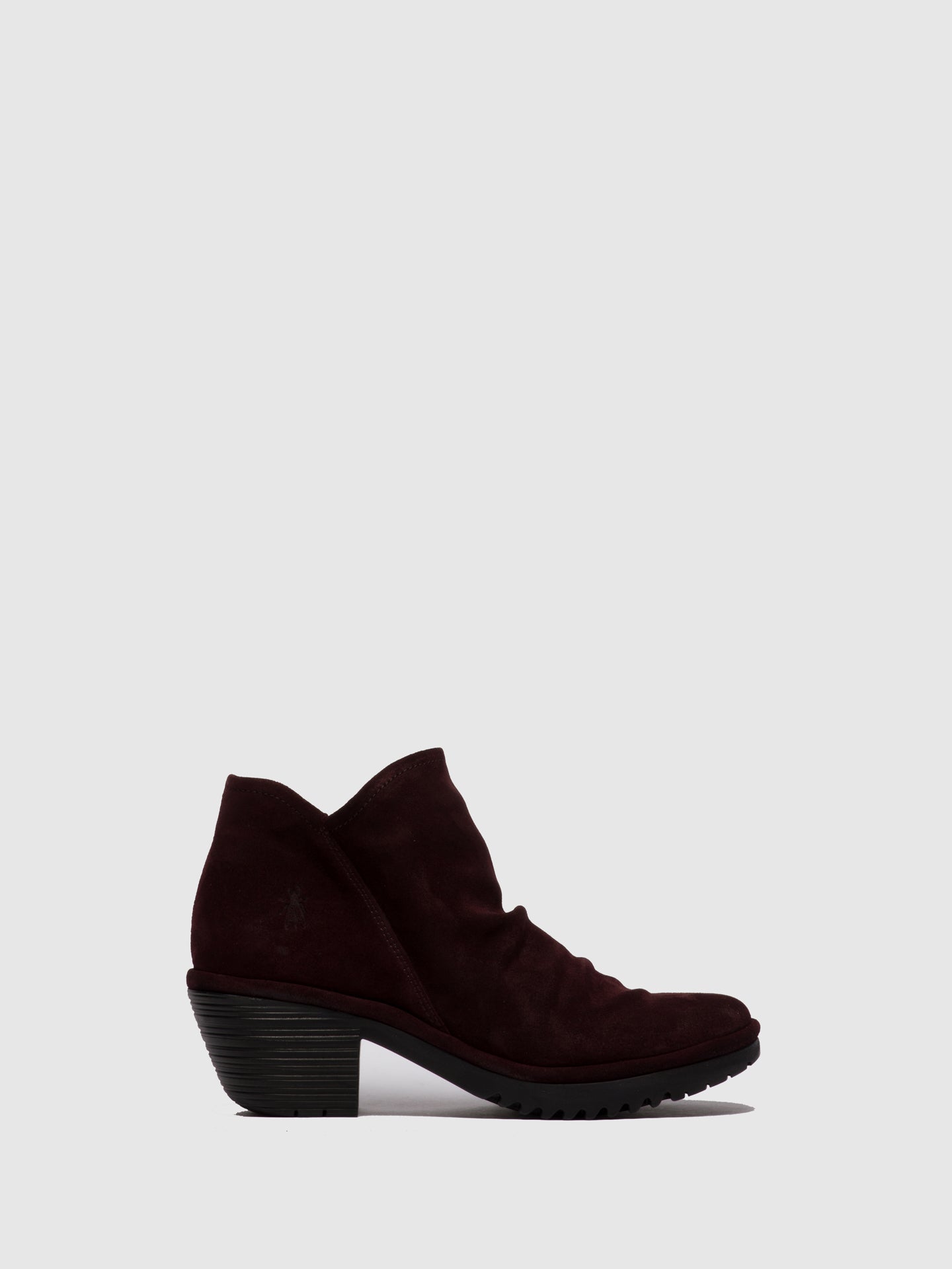 Fly London Zip Up Ankle Boots WEZO890FLY OILSUEDE WINE
